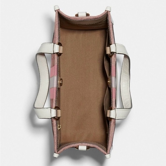 PENDING!❌ - Coach Dempsey Tote Bag Carryall in Signature Jacquard With Charm - Picture 4 of 17